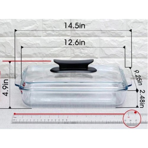 Casserole Baking/ Storage Tin With Lid