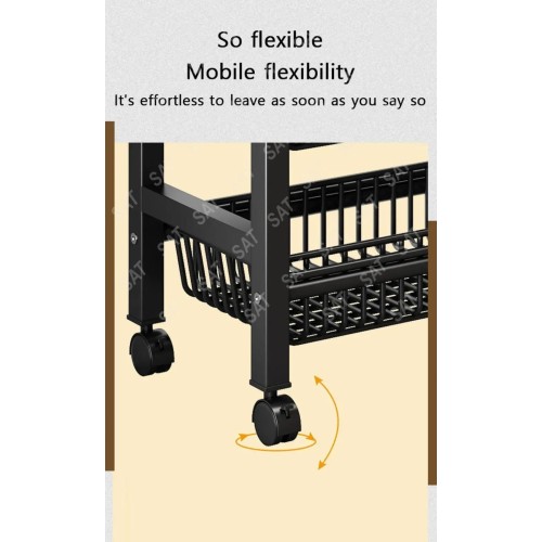 Multi-Layer Metallic Kitchen Storage Rack Multi-Layer Metallic Kitchen Storage Rack