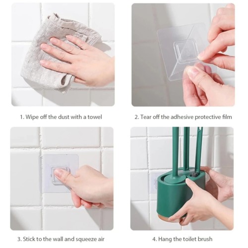 3 in 1 Toilet Brush Cleaning Set – Hygienic Bathroom Cleaning Solution for Every Home 3 in 1 Toilet Brush Cleaning Set – Hygienic Bathroom Cleaning Solution for Every Home