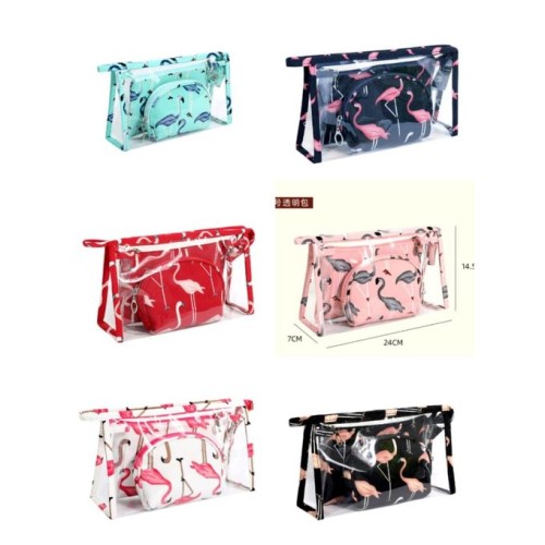 Women’s Waterproof Cosmetic Bag Set (3pcs)