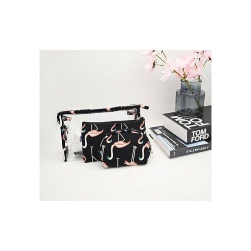 Women’s Waterproof Cosmetic Bag Set (3pcs)