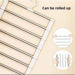 6-Layer Multi-Functional Clothes Hanger – Space Saver