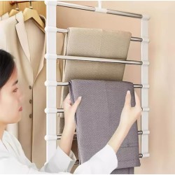 6-Layer Multi-Functional Clothes Hanger – Space Saver 6-Layer Multi-Functional Clothes Hanger – Space Saver