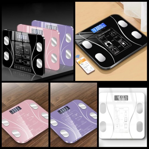 Bluetooth BMI Weighing Scale – Smart Rechargeable Bluetooth BMI Weighing Scale – Smart Rechargeable