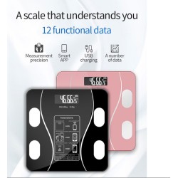 Bluetooth BMI Weighing Scale – Smart Rechargeable