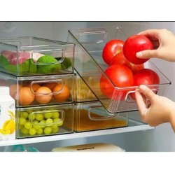 Acrylic Fridge & Pantry Storage Organizer – Stackable