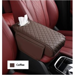2-in-1 Car Armrest Cushion with Tissue Storage