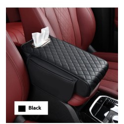 2-in-1 Car Armrest Cushion with Tissue Storage