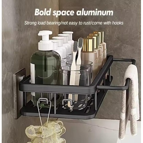 Metallic Bathroom/Sink Caddy – Stylish Storage Solution
