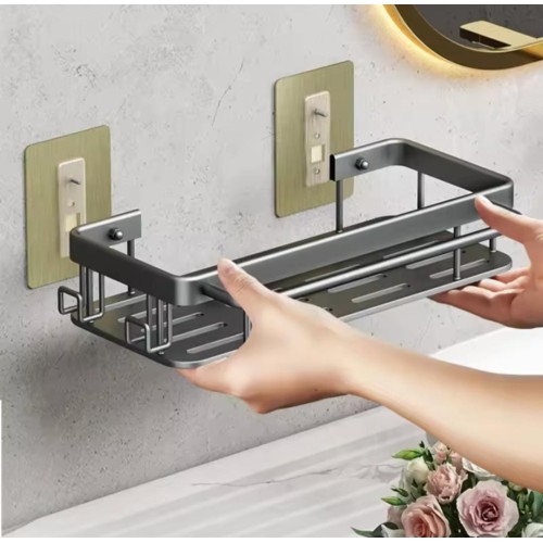 Metallic Bathroom/Sink Caddy – Stylish Storage Solution