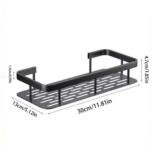 Metallic Bathroom/Sink Caddy – Stylish Storage Solution