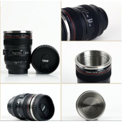 Camera Mug Stainless Steel Cup (450ml)