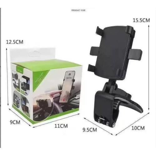 Car Phone Holder 360° Rotating Dashboard Mount