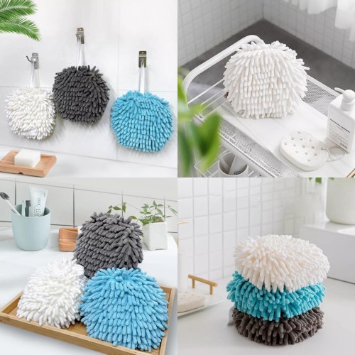 Chenille Towels Quick Drying Kitchen & Bathroom Ball Chenille Towels Quick Drying Kitchen & Bathroom Ball