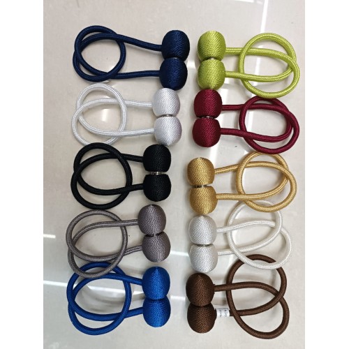 Magnetic Curtain Holders Tiebacks (2pcs Pair) Magnetic Curtain Holders Tiebacks (2pcs Pair)