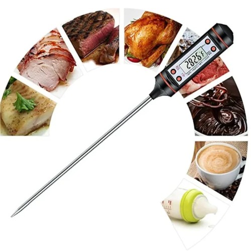 Digital Food Thermometer – LED Display