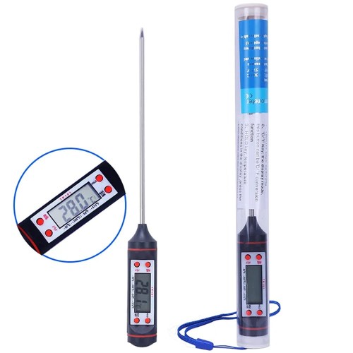 Digital Food Thermometer – LED Display