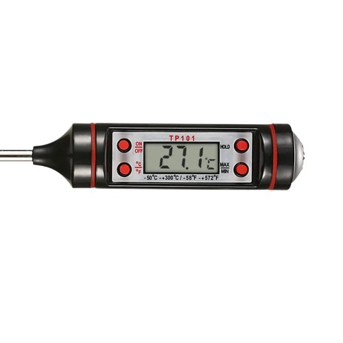 Digital Food Thermometer – LED Display