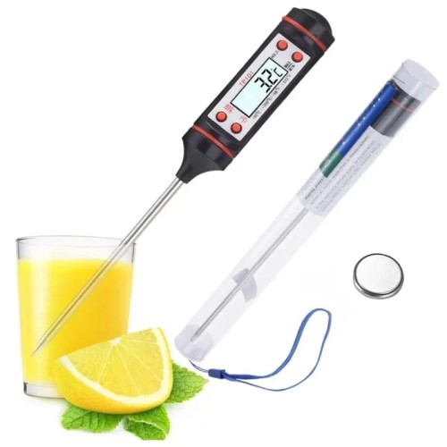 Digital Food Thermometer – LED Display