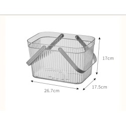 Transparent Bathroom Drain Basket – Keep Your Bathroom Clean & Clog-Free