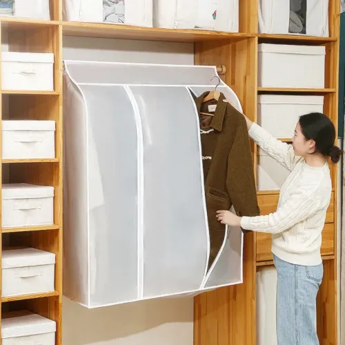 Large Garment Dustproof Protector – Zipped Storage