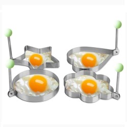 Stainless Steel Egg Shaper Pancake Mould (1pc)
