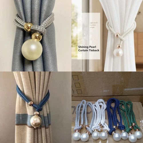 Elegant Curtain Holders Tiebacks (2pcs Pair)