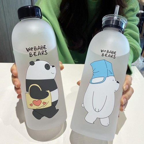 1000ml Frosted Water Bottle – BPA-Free & Heat-Resistant 1000ml Frosted Water Bottle – BPA-Free & Heat-Resistant