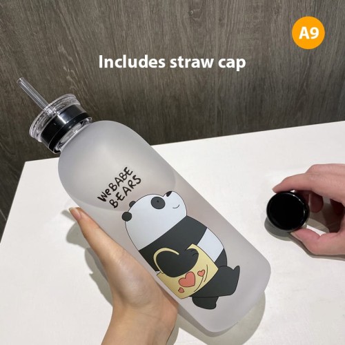 1000ml Frosted Water Bottle – BPA-Free & Heat-Resistant 1000ml Frosted Water Bottle – BPA-Free & Heat-Resistant