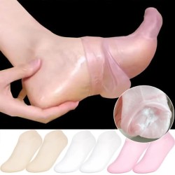 Silicon Moisturizing Gel Heel Socks – Pain Relief Silicon Moisturizing Gel Heel Socks – Pain Relief