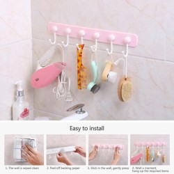 Multipurpose Hooks / Multifunctional Hooks – Kitchen & Bathroom Organizer