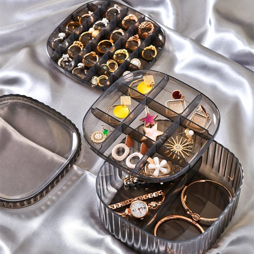 3-Layer Acrylic Jewellery Storage Box 3-Layer Acrylic Jewellery Storage Box