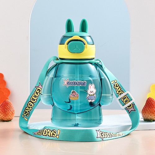 Kids Water Bottles with Straw & Strap – 650ml Leak Proof Kids Water Bottles with Straw & Strap – 650ml Leak Proof