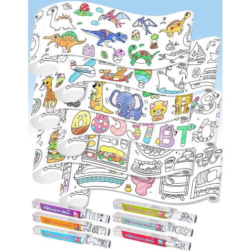 Kids Drawing Roll Colouring Paper – 3M