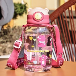 Kids Water Bottles with Straw & Strap – 650ml Leak Proof Kids Water Bottles with Straw & Strap – 650ml Leak Proof