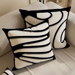 Light Luxury Abstract Art Cushion Covers