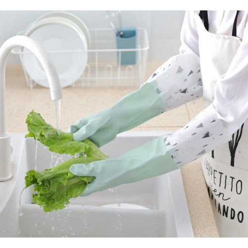 Long Silicone Waterproof Gloves – Durable & Comfortable