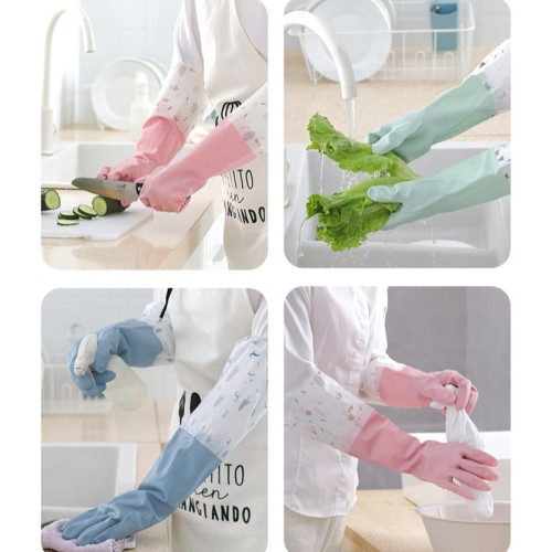 Long Silicone Waterproof Gloves – Durable & Comfortable