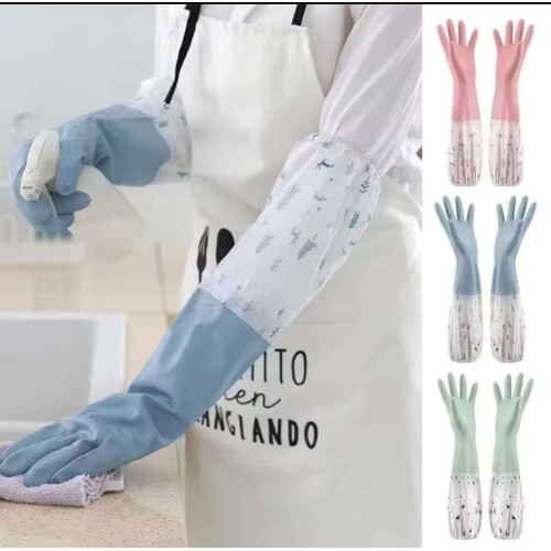 Long Silicone Waterproof Gloves – Durable & Comfortable