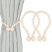 Magnetic Wooden Beads Curtain Tiebacks – 2pcs Magnetic Wooden Beads Curtain Tiebacks – 2pcs