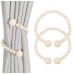 Magnetic Wooden Beads Curtain Tiebacks – 2pcs Magnetic Wooden Beads Curtain Tiebacks – 2pcs