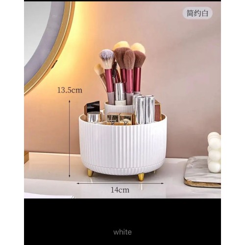 ✨ 360° Rotating Desktop Makeup Brushes Organizer ✨ 360° Rotating Desktop Makeup Brushes Organizer
