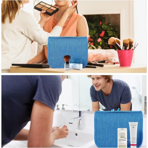 Partitioned Makeup Organizer Bag – Travel Cosmetic Storage