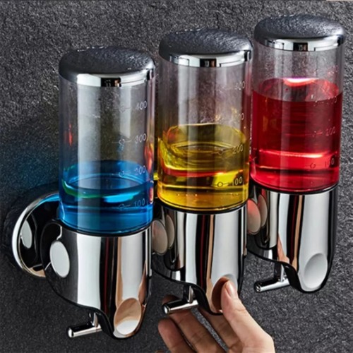 Wall-Mounted Multi-Chamber Soap Dispenser – Stylish, Hygienic & Space-Saving Bathroom Essential Wall-Mounted Multi-Chamber Soap Dispenser – Stylish, Hygienic & Space-Saving Bathroom Essential