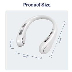 Portable Neck Fan – Rechargeable USB Cooling Fan