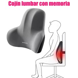 2pcs Car Headrest and Lumbar Support Set – Comfort & Back Support for Driving