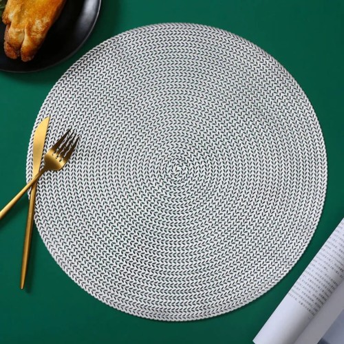 6pcs PVC Non Woven Table Mats – Stylish & Durable Dining Table Protection 6pcs PVC Non Woven Table Mats – Stylish & Durable Dining Table Protection