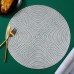 6pcs PVC Non Woven Table Mats – Stylish & Durable Dining Table Protection