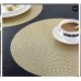 6pcs PVC Non Woven Table Mats – Stylish & Durable Dining Table Protection
