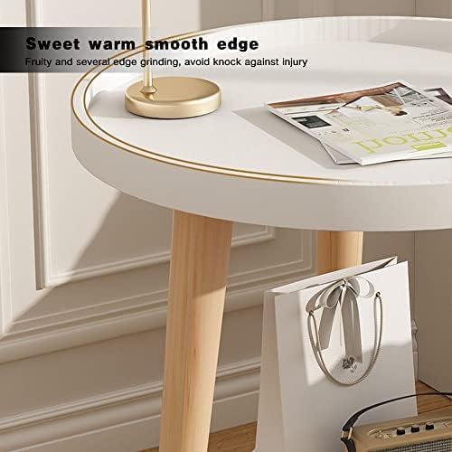 Nordic Style Round Coffee Table – Minimalist Side Table